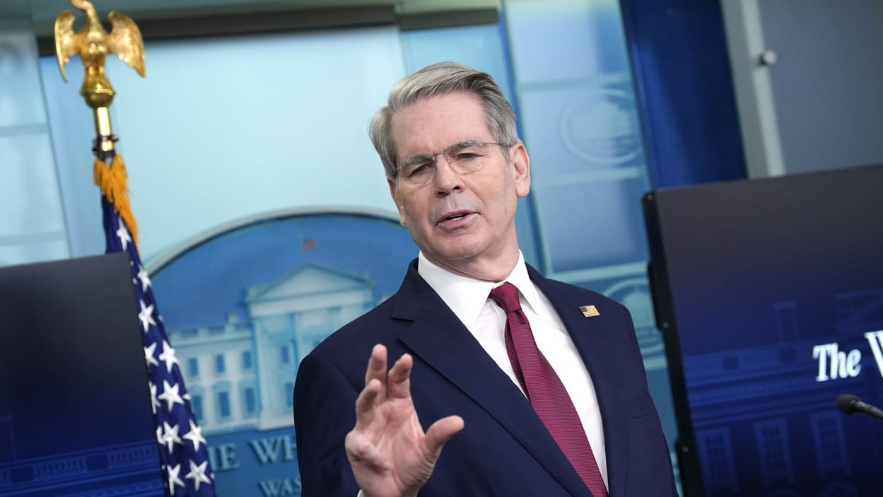 El secretario del Tesoro de Estados Unidos, Scott Bessent. EP.