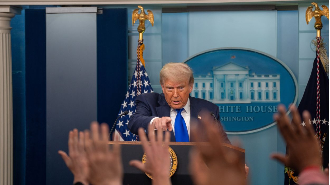 El presidente estadounidense, Donald Trump,. EP.