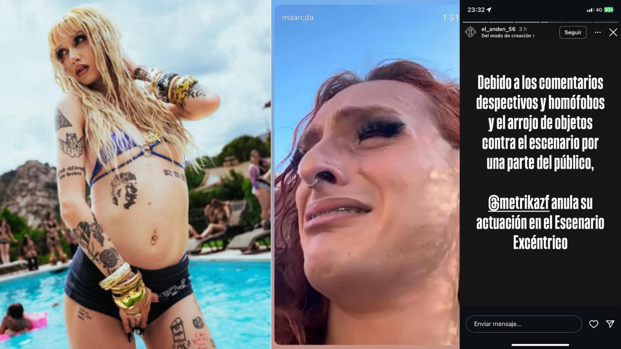 Métrika debe cancelar su concierto debido a agresiones homófobas. Imagen propia.