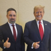 Santiago Abascal y Donald Trump. EP/Archivo.