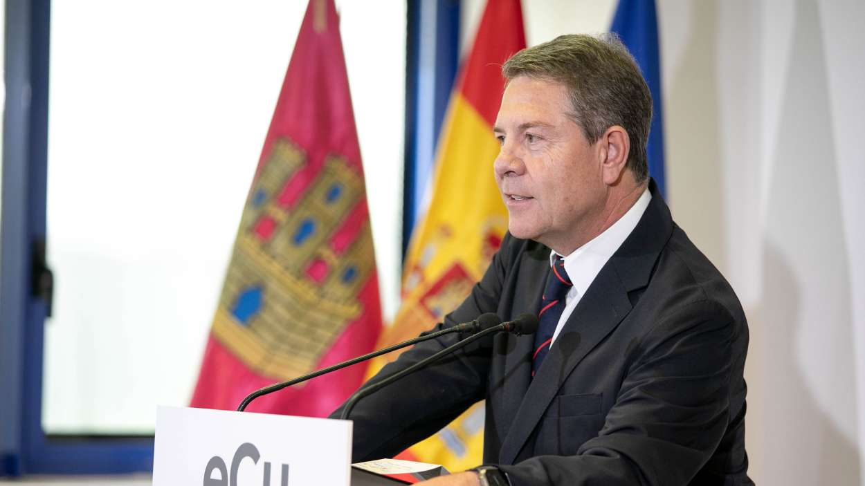 El presidente de Castilla La Mancha, Emiliano García Page. JCCM (4)