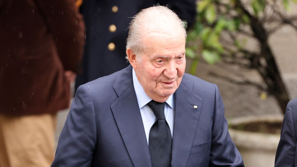 El rey emérito, Juan Carlos I, en una de sus últimas apariciones públicas. (Foto: Europa Press)