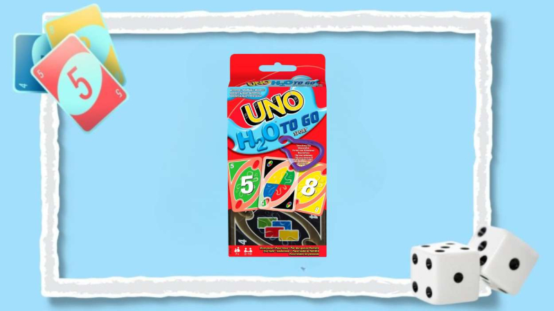 Uno h20 to go juego de cartas verano Uno h20 to go juego de cartas verano