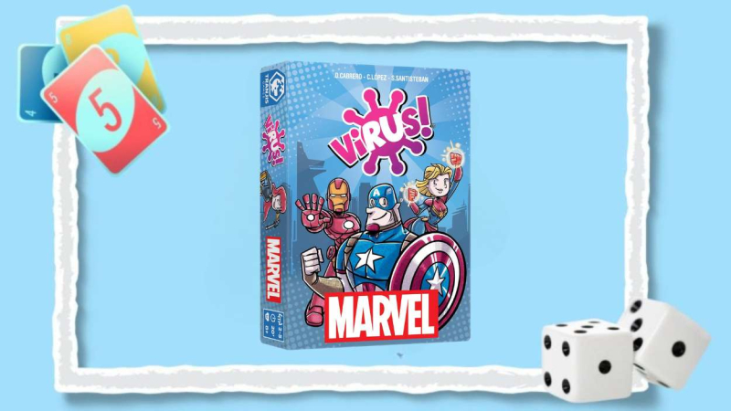 Virus Marvel juego de mesa verano Virus Marvel juego de mesa verano