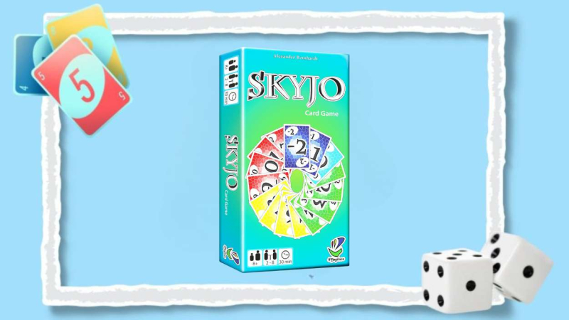 Skyjo juego de cartas para verano Skyjo juego de cartas para verano