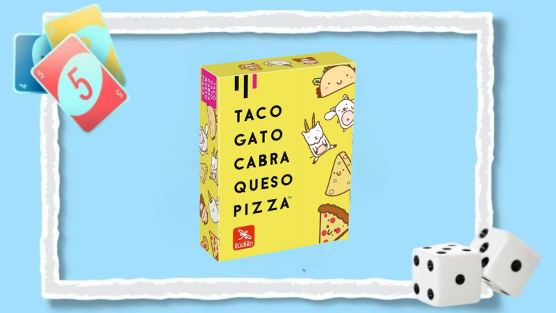 Taco gato cabra queso pizza Taco gato cabra queso pizza
