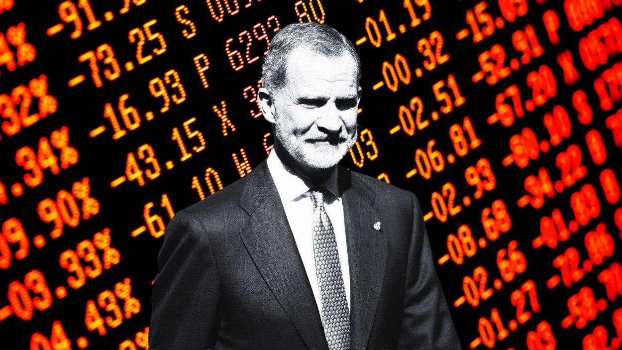 Felipe VI. ilustración Propia. 