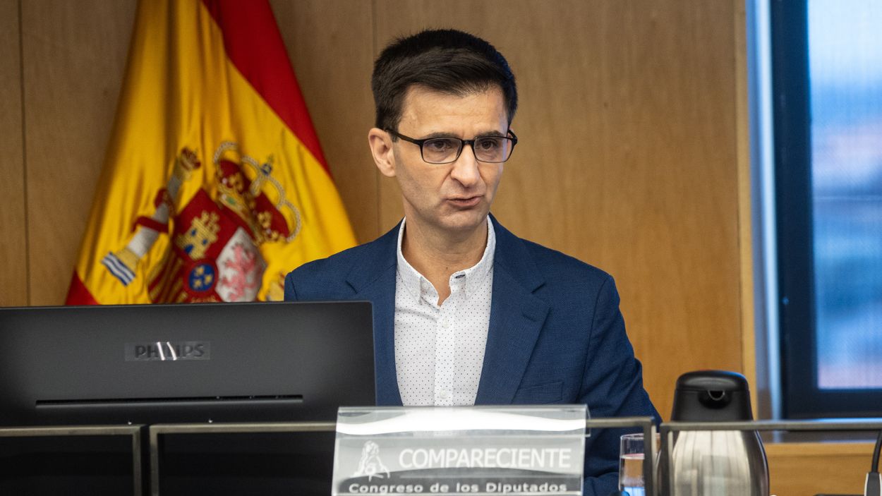 José Pablo López habla de los datos de audiencias históricos de RTVE. EP.