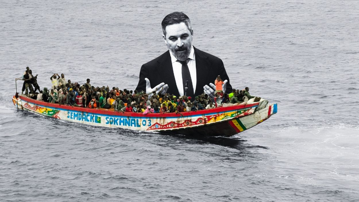 Santiago Abascal. Ilustración Propia.