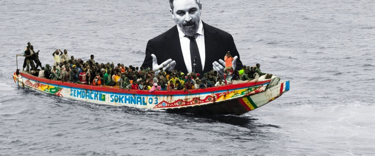 Abascal pide “hundir” el Open Arms: "Ese barco de negreros"