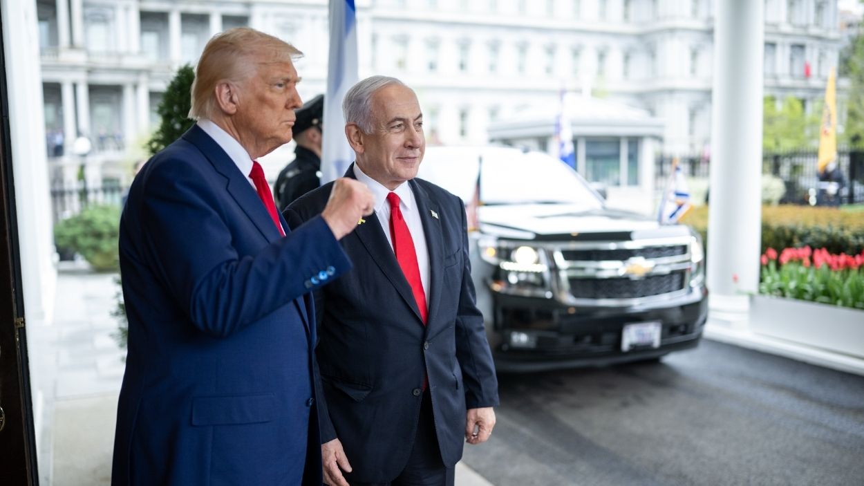 Trump y Netanyahu en la Casa Blanca. EP