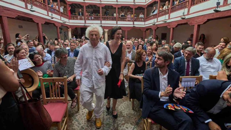 Rafael Álvarez 'El Brujo' recibió el año pasado el Premio Corral de Comedias. FITCA. Rafael Álvarez 'El Brujo' recibió el año pasado el Premio Corral de Comedias. FITCA.