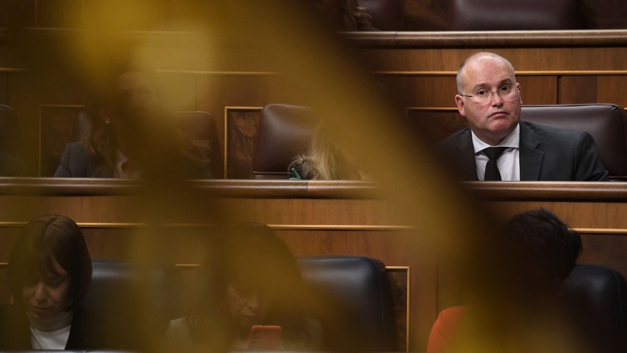 El nuevo secretario general del PP, Miguel Tellado. EP/Archivo.