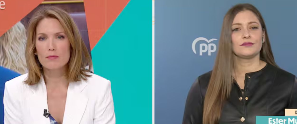 El día en que Silvia Intxaurrondo le dio a un repaso a Ester Muñoz, la  nueva voz de Feijóo
