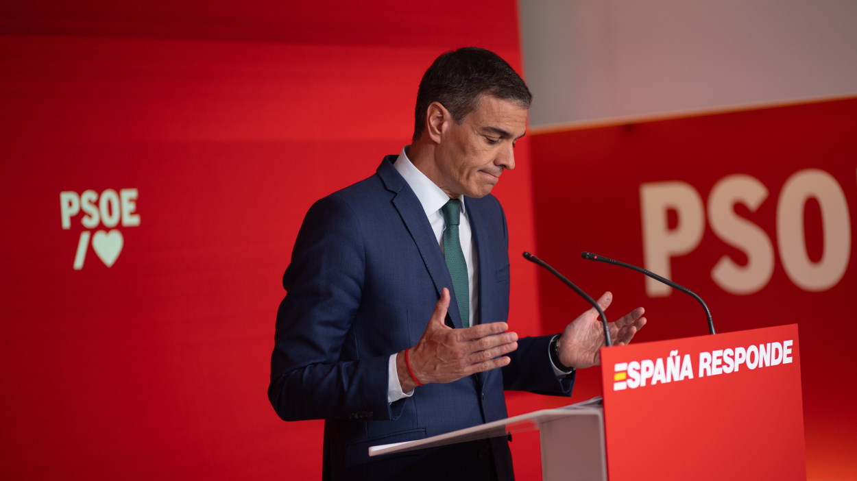 Pedro Sánchez prevé repartir el poder de la Organización del PSOE entre varias manos. EP.