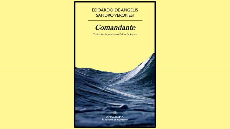 Portada novela Comandante Portada novela Comandante