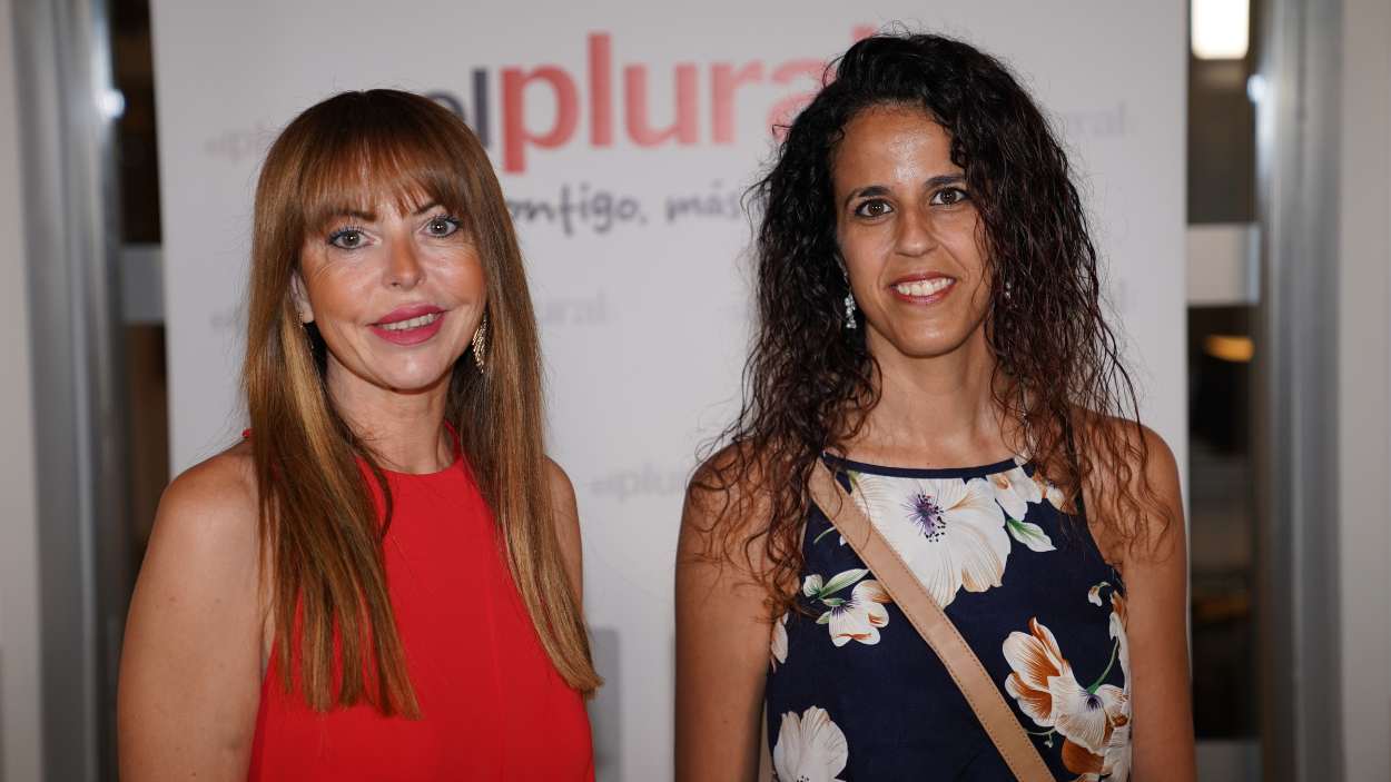 Tamara Higueras, responsable de Comunicación de Iberdrola, y Soraya Moya