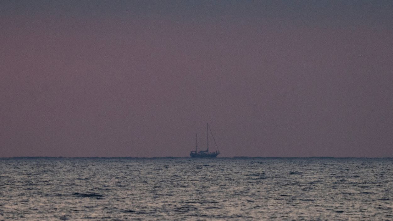 El velero Madleen en el que viajaba la 'Flotilla de la Libertad'. EP.