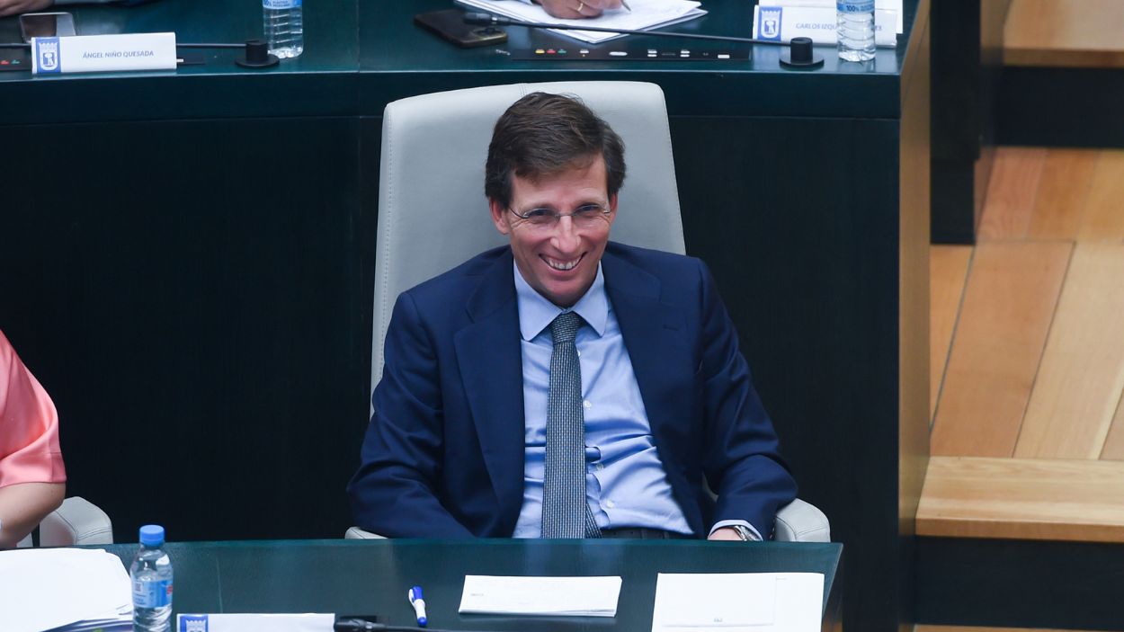 El alcalde de Madrid, José Luis Martínez Almeida.EP.