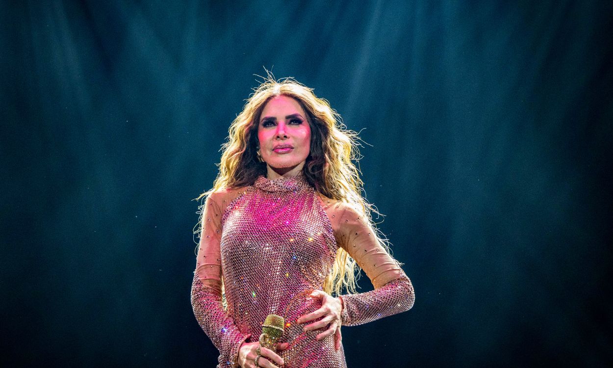 Gloria Trevi durante la semana del Orgullo LGTBI en Madrid