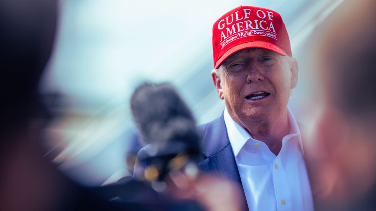 El presidente de Estados Unidos Donald Trump. EP.