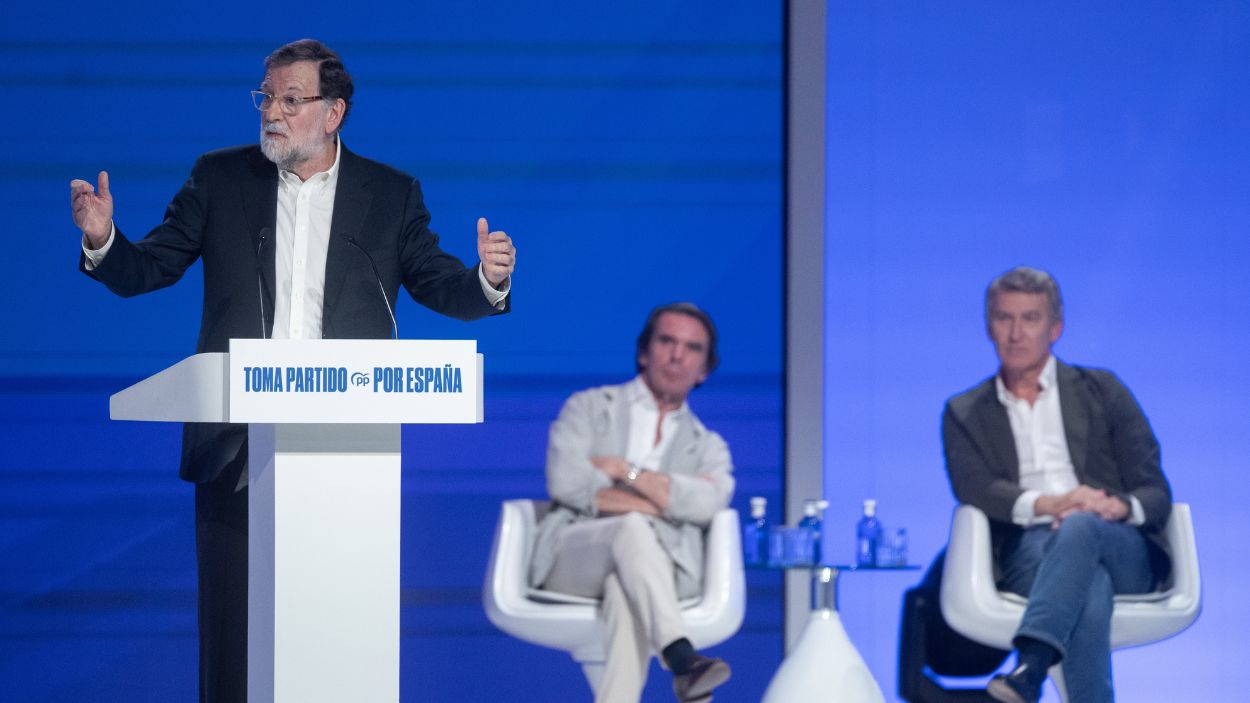 El expresidente del Gobierno, Mariano Rajoy.EP.