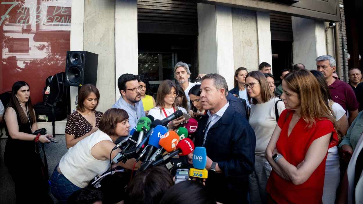 Emiliano García-Page, secretario general del PSOE de Castilla-La Mancha. EP.