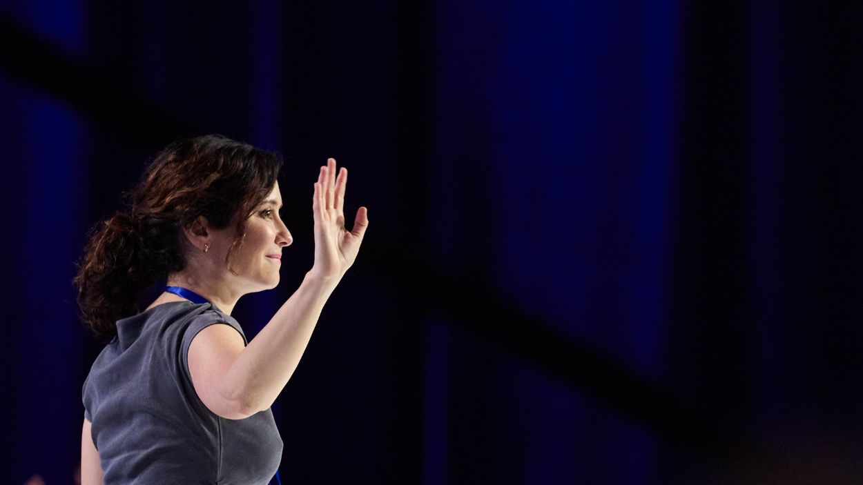 La presidenta de la Comunidad de Madrid, Isabel Díaz Ayuso.EP.