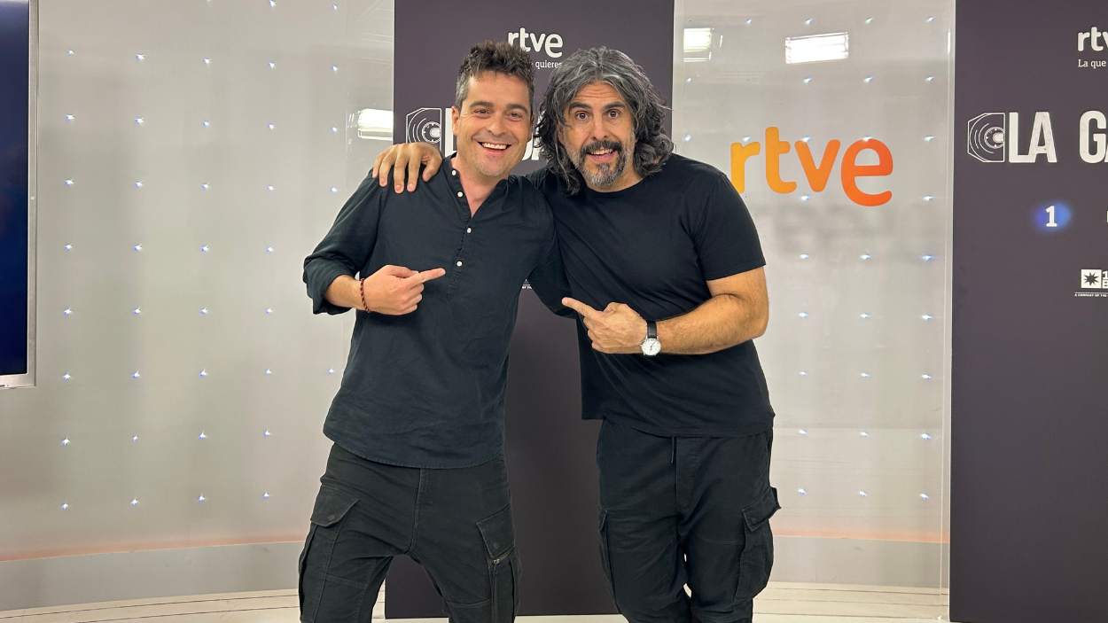 J.J. Vaquero y Alex Clavero en la presentación del programa `La Garita´. ElPlural.com