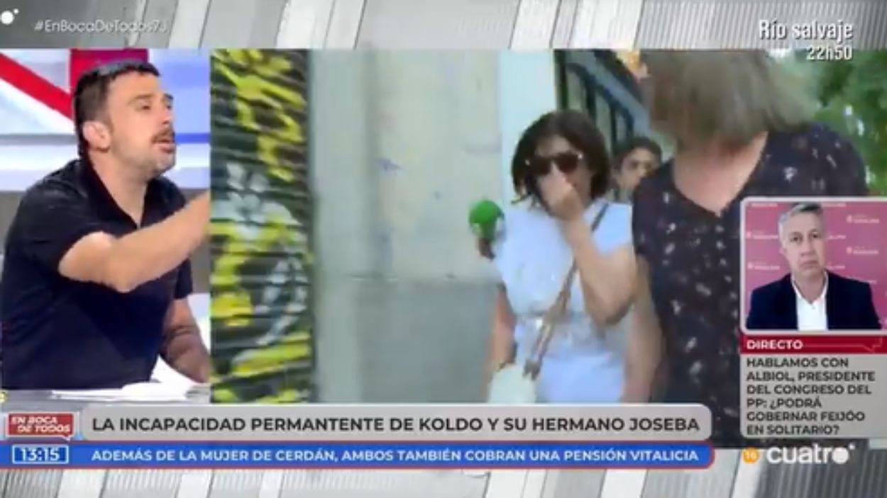 Ramón Espinar en 'En boca de todos'. Mediaset
