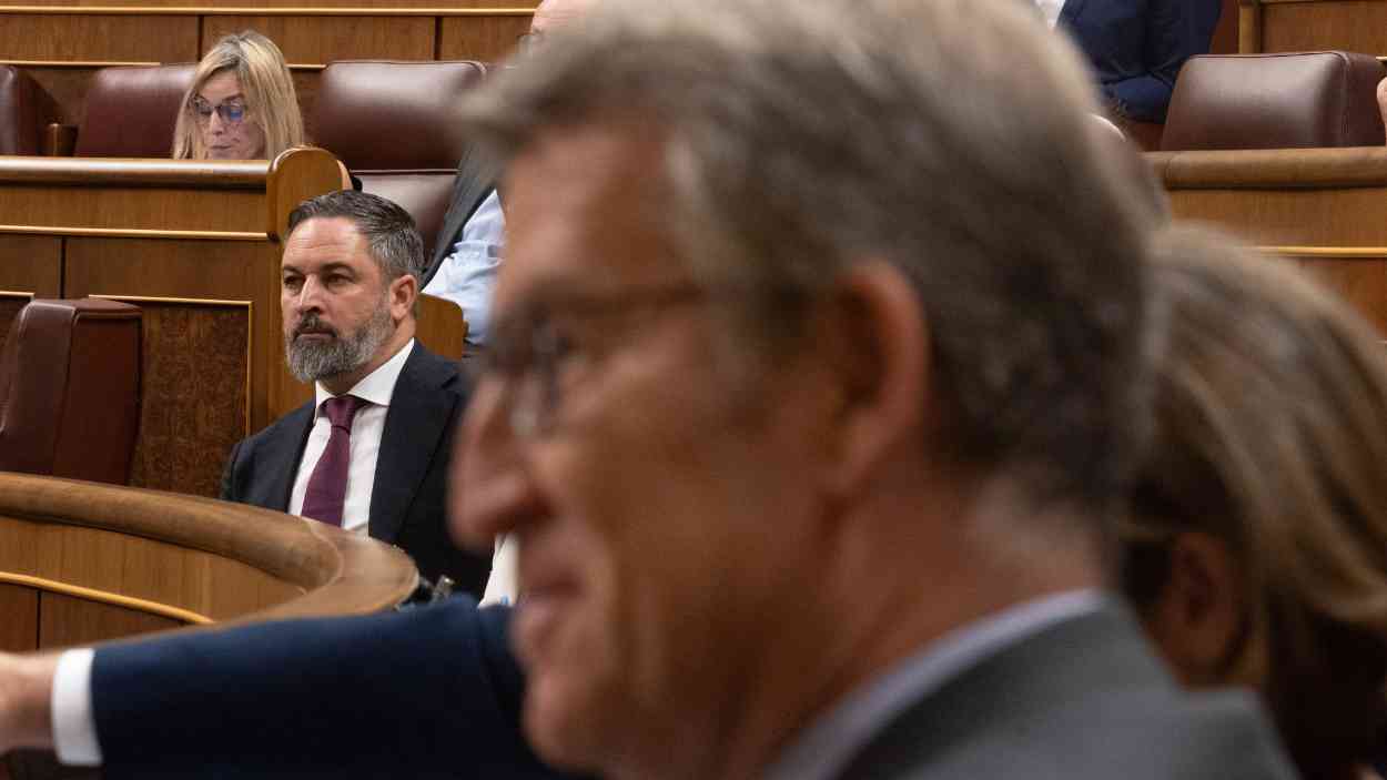 Podemos, PP y Vox tumbaron el hito que exige Europa. EP