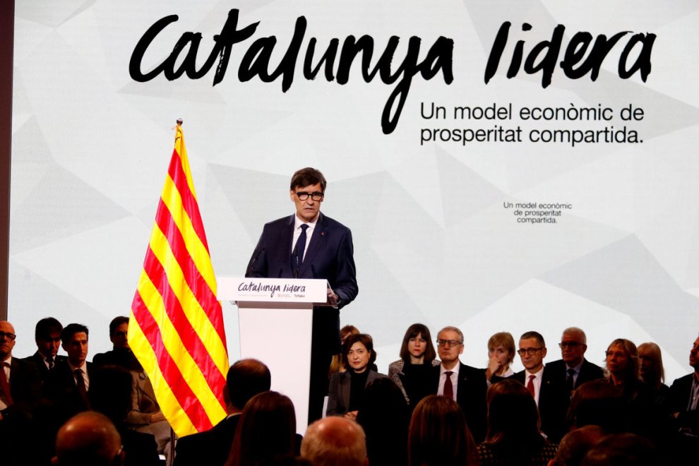 Illa en la presentación de Catalunya Lidera