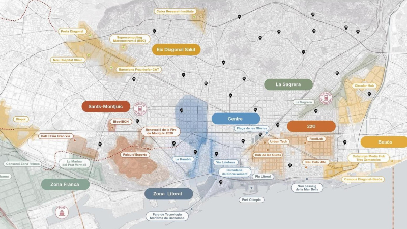 Mapa de actuaciones Plan Impulsa