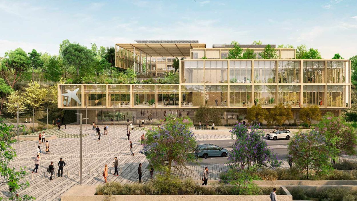 Render del futuro CaixaResearch Institute