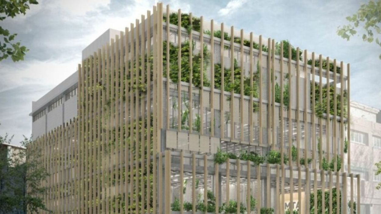 Render del Barcelona Ocean Hub (Instituto de Ciencias del Mar reformado)