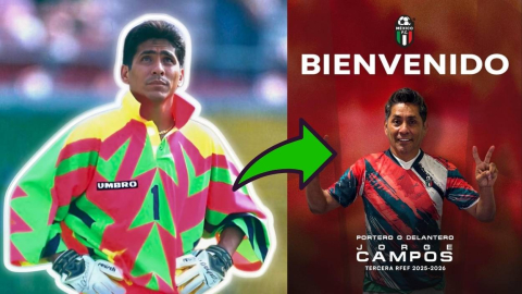 Jorge Campos: el portero-delantero que saldrá del retiro para jugar en España