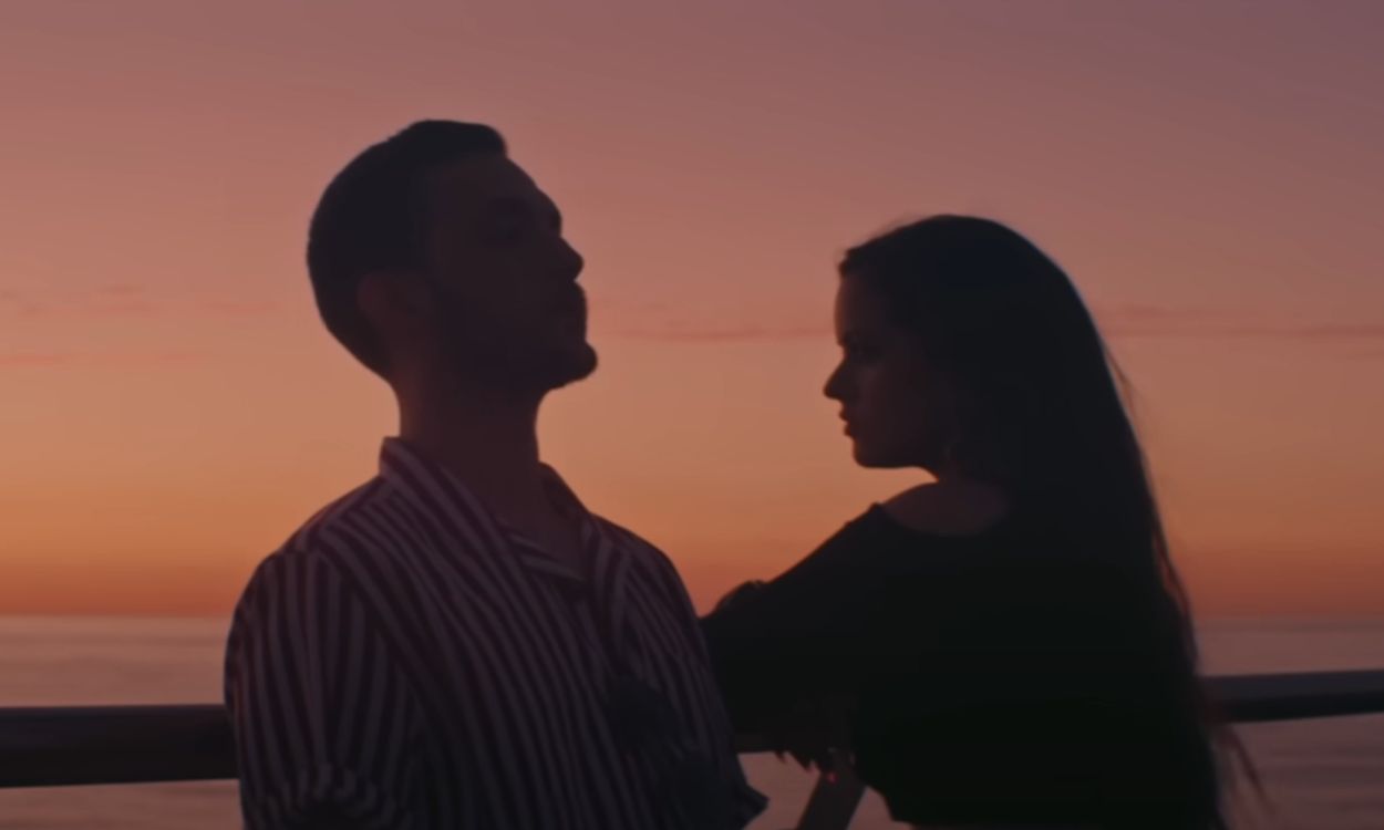 C.Tangana y Rosalía en 'Antes de morirme'. YouTube