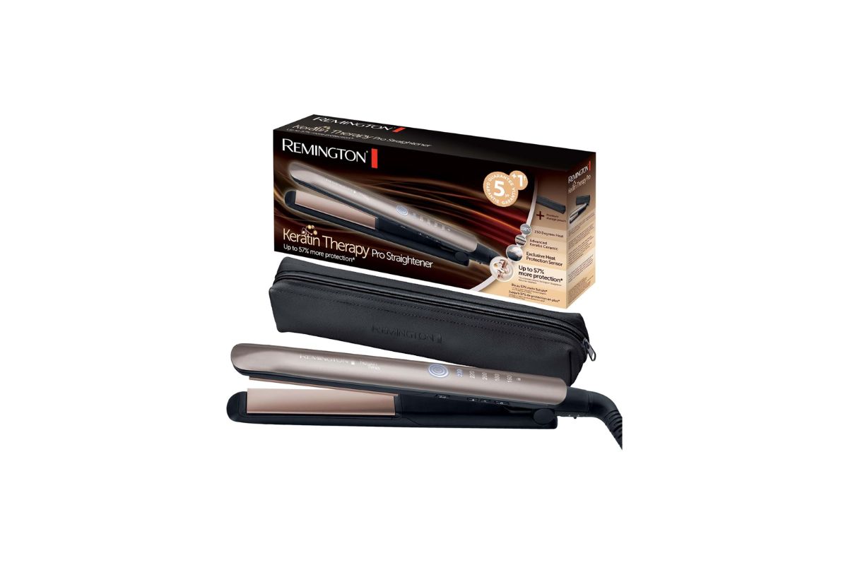 plancha pelo queratina