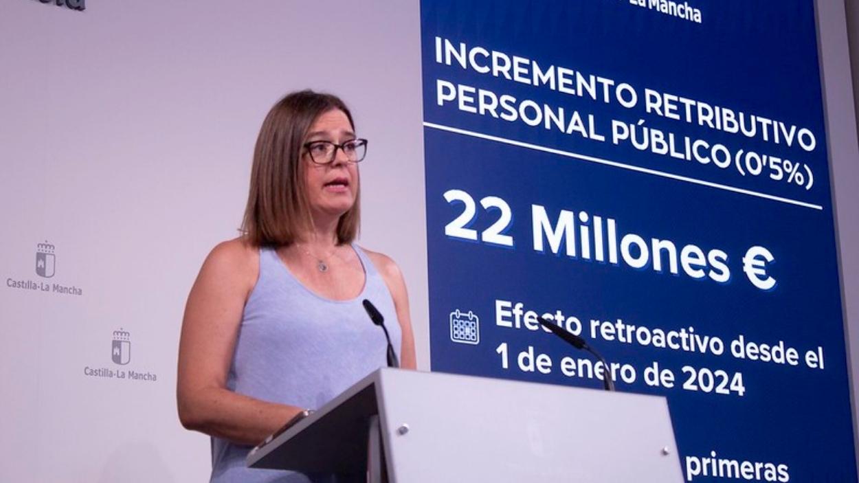 Esther Padilla, consejera portavoz. JCCM.