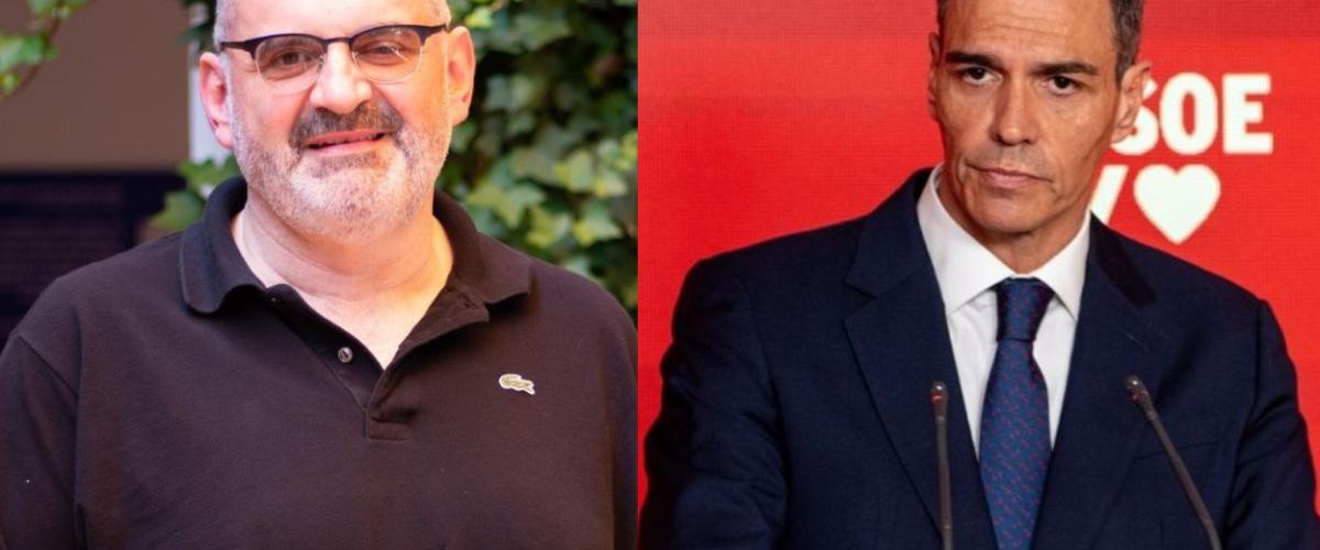 Antón Losada se moja sobre lo ocurrido en el Congreso y reinventa uno de los emblemáticos motes de Pedro Sánchez Antón Losada se moja sobre lo ocurrido en el Congreso y reinventa uno de los emblemáticos motes de Pedro Sánchez
