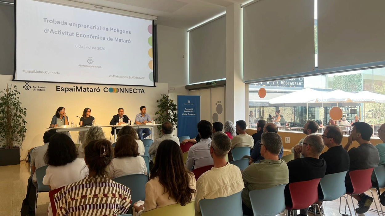 Encuentro entre el Ayuntamiento de Mataró y empresas de los polígonos de actividad económica (PAE) de la ciudad 