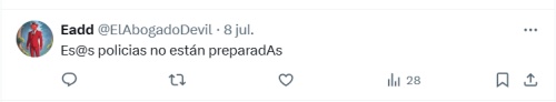Comentarios machistas sobre agentes de Cádiz Comentarios machistas sobre agentes de Cádiz