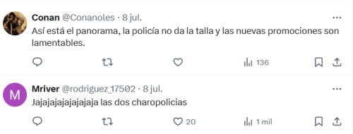 Comentarios machistas sobre la policía local de Cádiz Comentarios machistas sobre la policía local de Cádiz