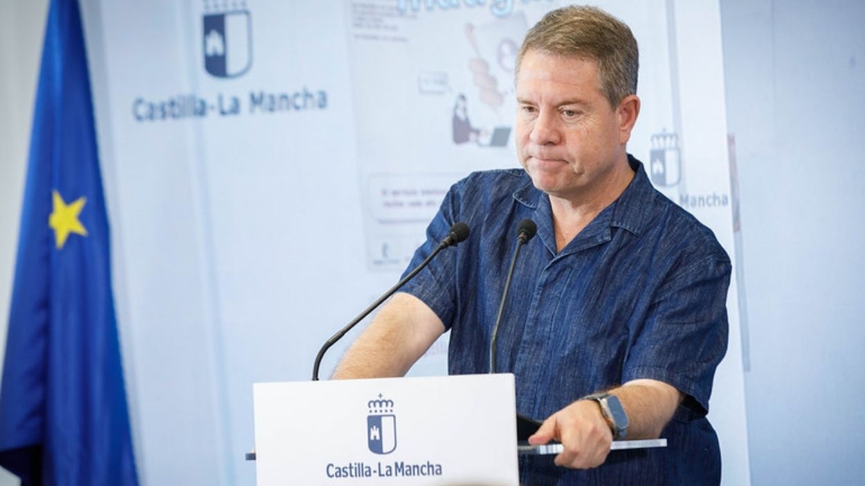 Emiliano García-Page, presidente de Castilla-La Mancha. JCCM.
