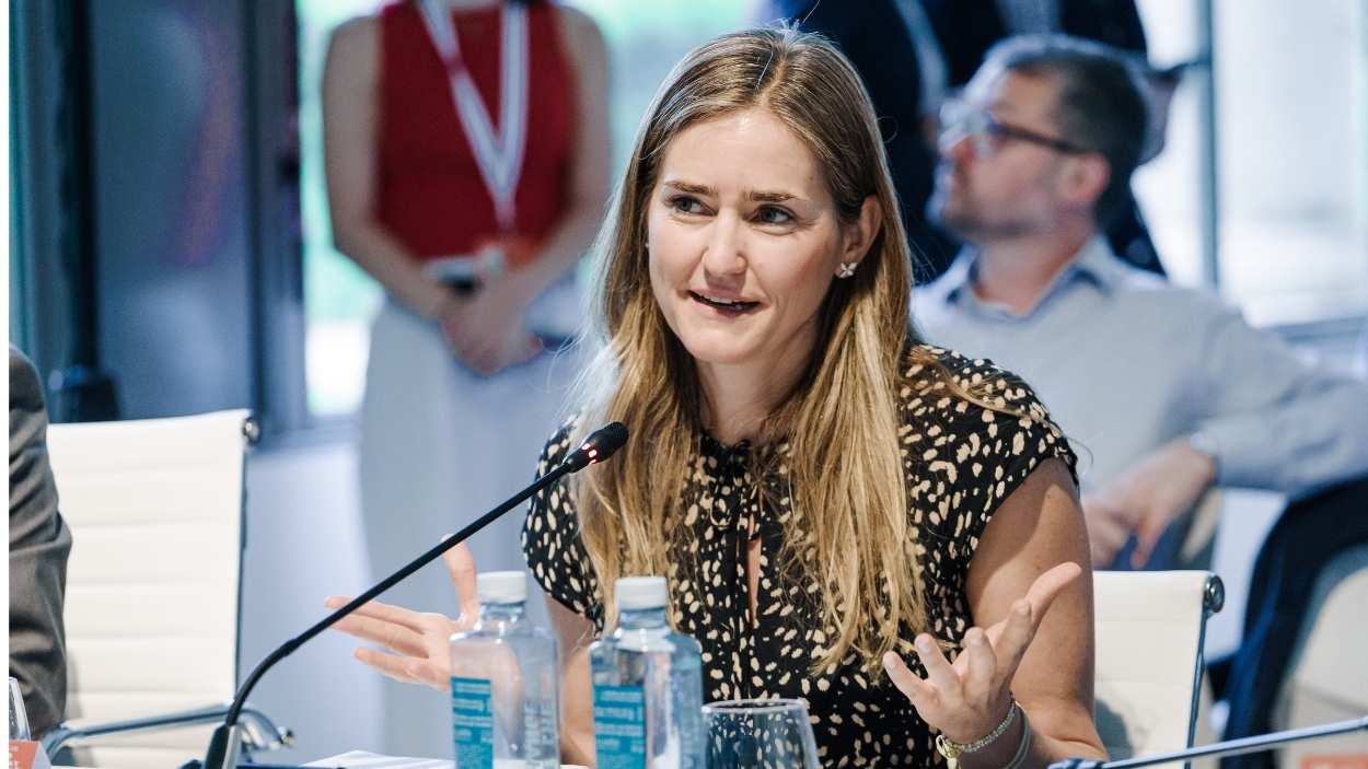 Sara Aagensen, vicepresidenta y ministra de Transición Ecológica. Archivo EP.