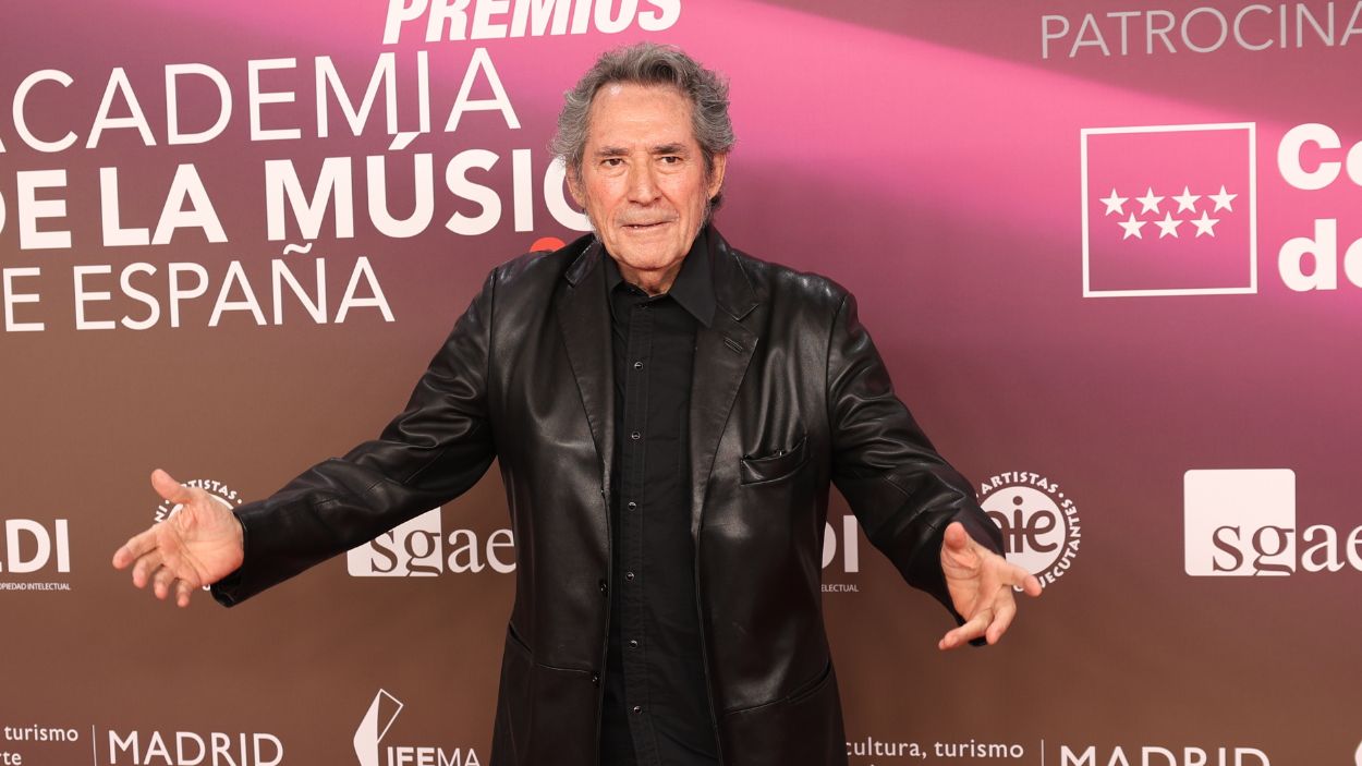 El cantante Miguel Ríos. EP.