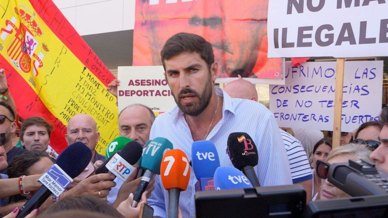 El presidente de VOX en la Región de Murcia, José Ángel Antelo. EP.