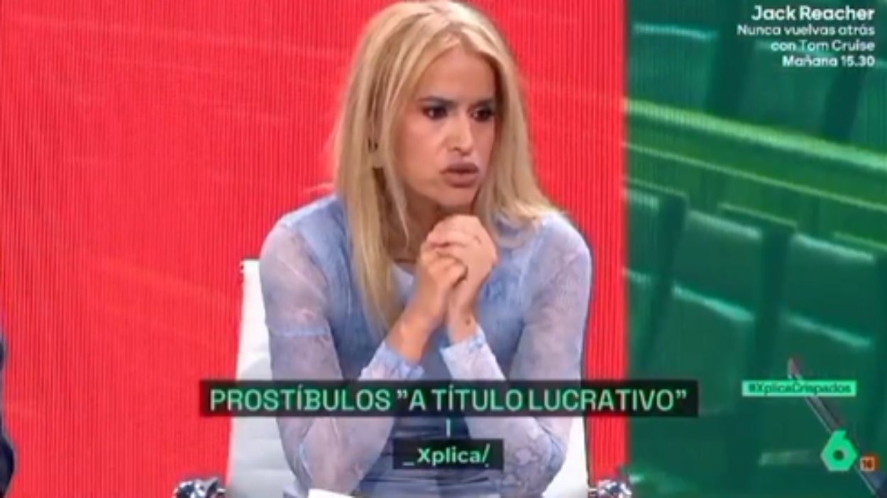 Afra Blanco en 'laSexta Xplica'. Atresmedia 