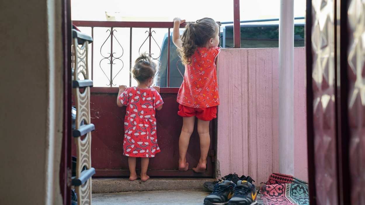 Imagen de recurso de dos niñas. Unicef / Archivo.