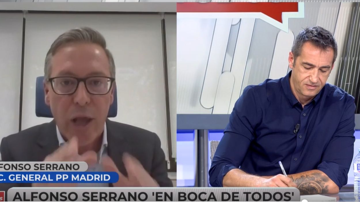 Alfonso Serrano y Emilio Delgado en 'En boca de todos'. Mediaset